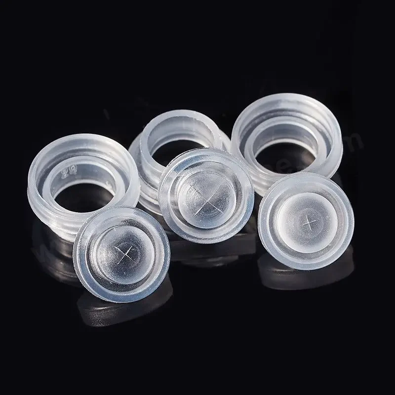 Custom Food Grade Cross Slit Silicone Rubber One-way Cross Slit Valve 1