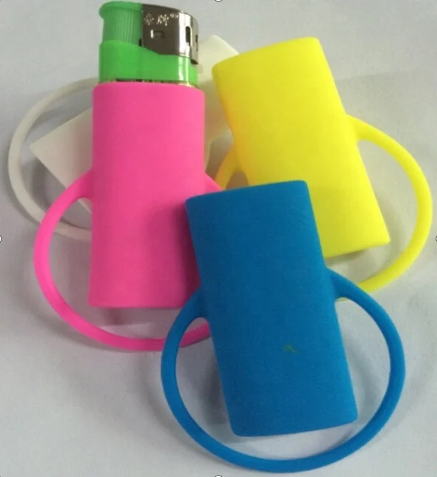 Универсальный экологичный силиконовый чехол-держатель для зажигалки 3