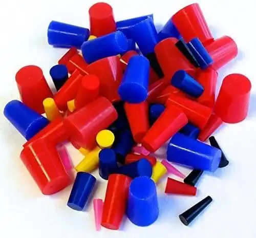High Temp Masking Supply 9/16 ID Silicone Rubber Powder Coating Caps High Temp Masking Supply 9/16 ID Silicone Rubber Powder Coating Caps