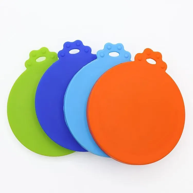 Pet Food Can Cover Silicone Can Lids for Dog and Cat Food 1
