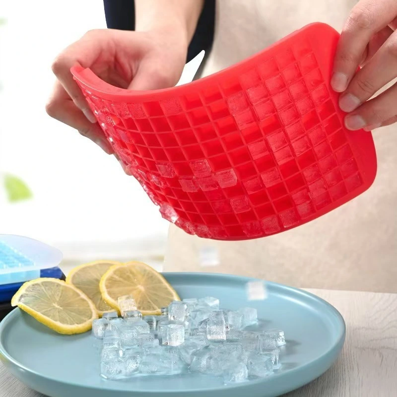 Małe silikonowe foremki do lodu 160 mini kostek Sicone Ice Foremki łatwe do usunięcia 1