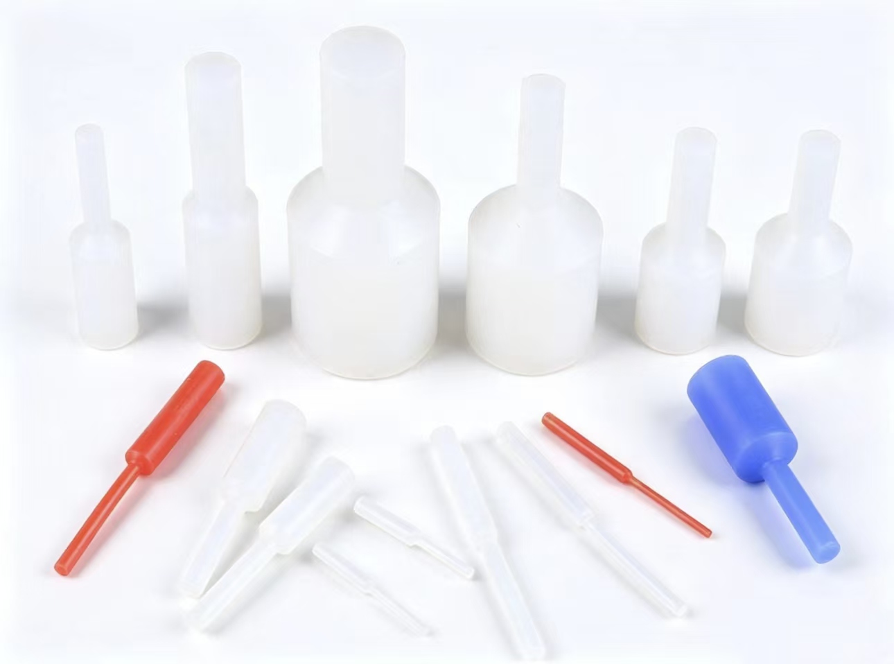 Tapones de silicona para extracción: tapones de enmascaramiento para recubrimiento en polvo, pulverización, galvanoplastia, anodizado y recubrimiento electroforético. 2