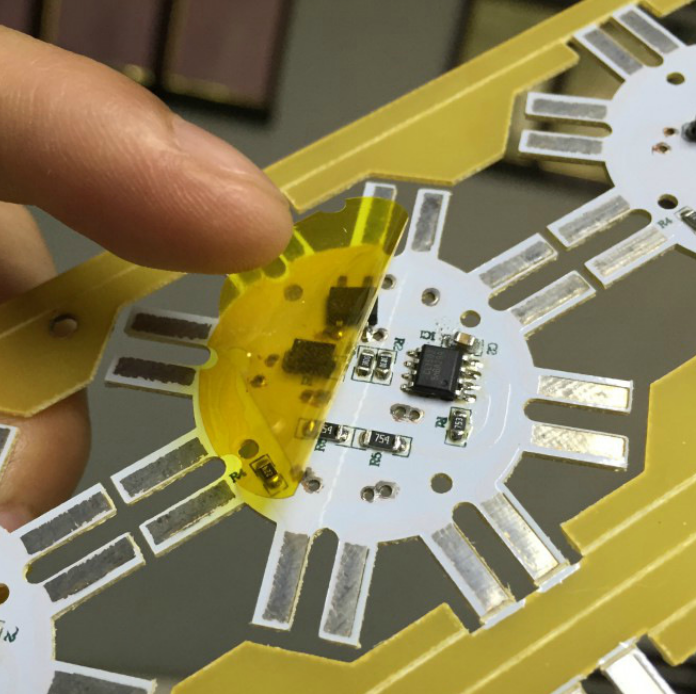 Amber Polyimide Tape – High-Temp Protection for Soldering & PCB Masking 5