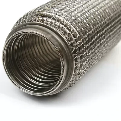 Tubo flexible del extractor auto anti de la vibración diámetro interno de 38m m - de 76m m 1
