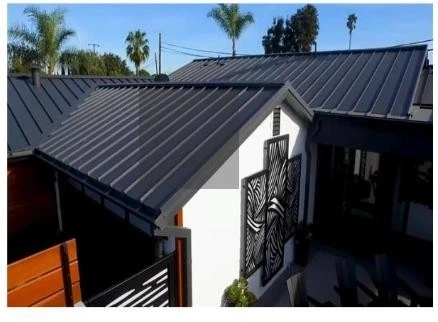 ASTM 304 16″ Stainless Steel Painted Roofing Sheet 1