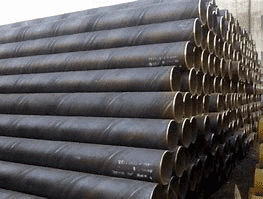 Tube rond soudé industriel en acier inoxydable 1