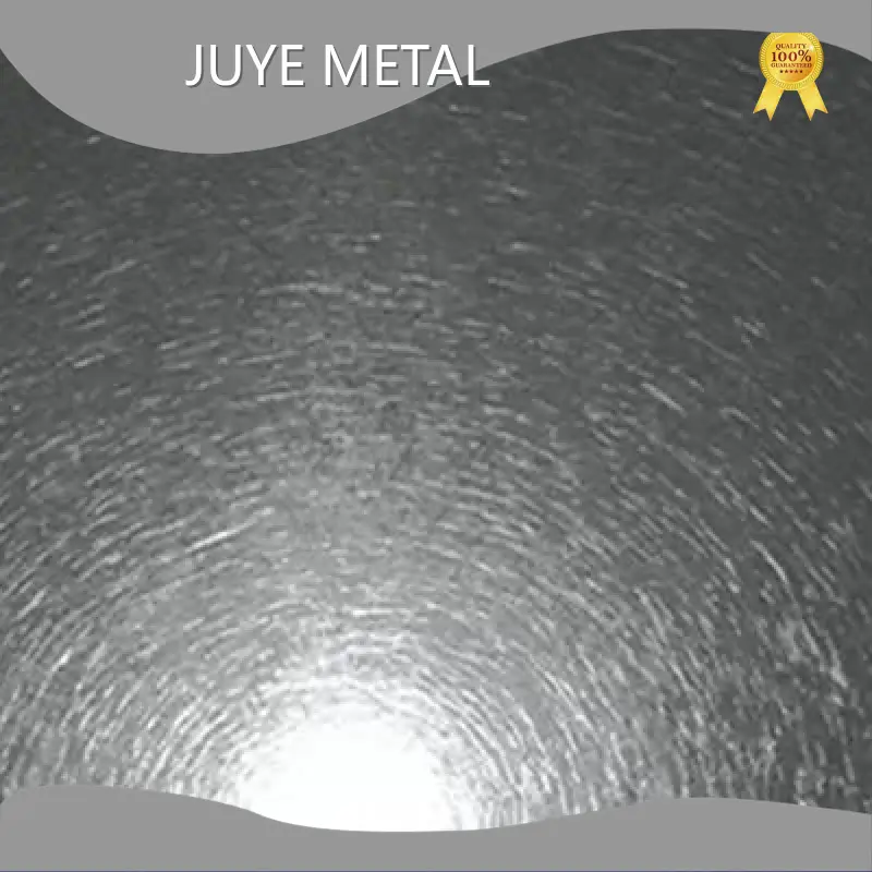 Stainless Steel Building Products JUYE METAL Brand Custom Cut Stainless Steel Sheet Can Use PVD Coating and Etching Treatment on Viration Finish 1