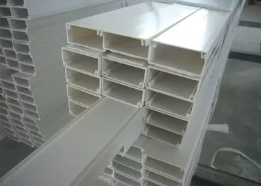White Grey PVC Electrical Cable Tray Lvd For Wiring Wire Duct 1