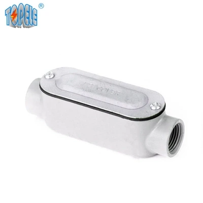 Lr/Ll/C/T/Lb Threaded Rigid Aluminum Conduit Body With Cover 1
