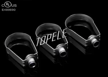 UL Customized Steel Pipe Clamps For Suspending Insulated Pipe , Vertical Adjustment 1