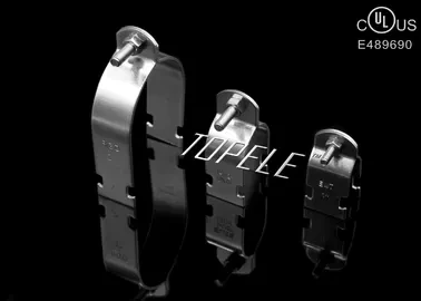 UL Compliant Galvanized Strut Channel Clamps / Strut Pipe Clamps For EMT Conduit 1