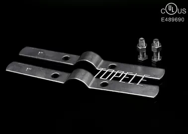 UL Certificate Stainless Steel Riser Clamps For Pipe Support , Metal Pipe Clamps 1
