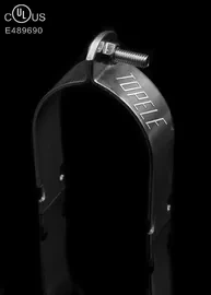 Galvanized Finish Steel Pipe Clamps / Stainless Steel Strut Straps For Mount EMT Conduit 1