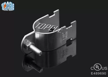 ISO UL Compliant Steel Pipe Clamps , Strut Channel / Strut Pipe Clamps 1