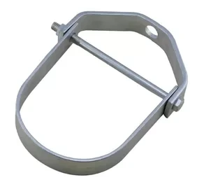 U Shape Adjustable Clevis Pipe Hangers Zinc Plated For Suspension Wires 1