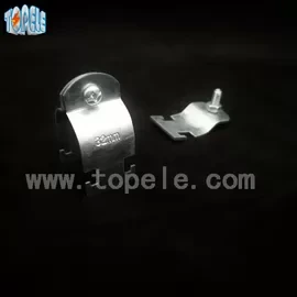 ISO UL 16MM - 50MM Compliant Steel Pipe Clamps , Strut Channel / Strut Pipe Clamps 1