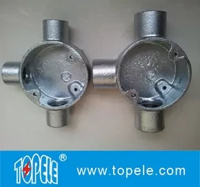 Electrical Pipe BS4568  Iron Circular Junction Box 1