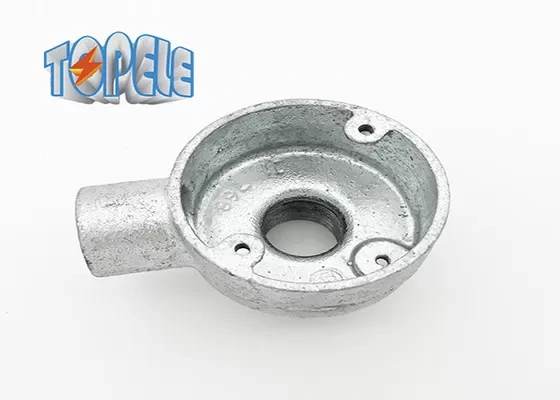 Long Life BS4568 Conduit Malleable Iron 20mm 25mm Terminal And Back Outlet Box 1