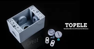 Weatherproof Electrical Boxes 3 Hole One Gang Outlet Fitting Accessory 1