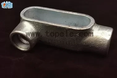 2 Inch UL certificate Proof threaded Conduit / Threaded Malleable Iron BS Conduit Body With Die Cast Covers And Gaskets 1
