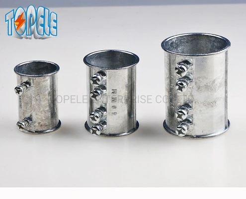 Set Screw Type EMT Conduit Fittings 25mm EMT Coupling IEC 61386 1