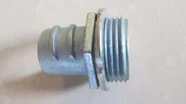 1/2 To 1 Flexible Conduit Fittings Aluminum / Zinc Die Cast Flex Conduit Screw 4