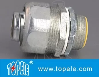 Flexible Conduit And Fittings , Straight Malleable Iron Liquid Tight Connector1 1