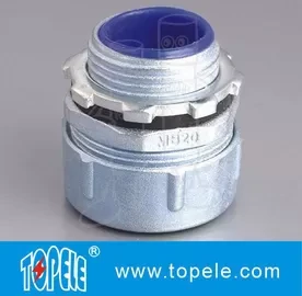Plum Type Straight Liquid Tight Male Flexible Metal Conduit Connector Fittings 1