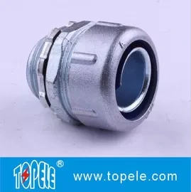 Simple Flex ConnectorâZinc/Aluminum Heavy-duty Straight Liquid Tight Flexible Metal Conduit Fittings 1