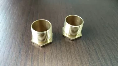 Brass Male  Bush/Copper Bushing/Electrical Conduit Bushing Hex Head Threaded 1