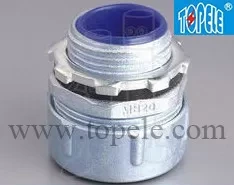 Male Flexible Metal Conduit Connector Fittings Plum Type Straight Liquid Tight 1