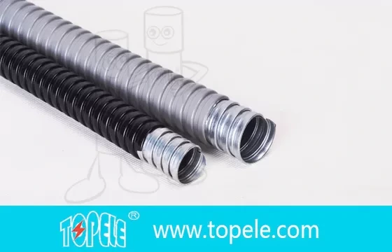 PVC Coated 3/8''-4'' 100mm Flexible Steel Conduit 1
