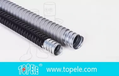 Electrica Grey Galvanized Steel PVC Flexible Conduit And Fittings 1