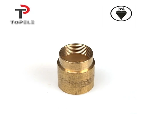 Yellow 20mm 25mm Brass Female Conduit Adapter Flexible 1