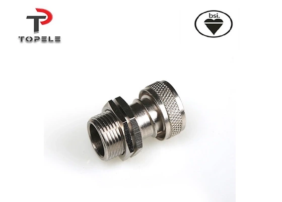 Flexible Conduit And Fittings Nickel Plated Brass Adapter 20mm 25mm 1