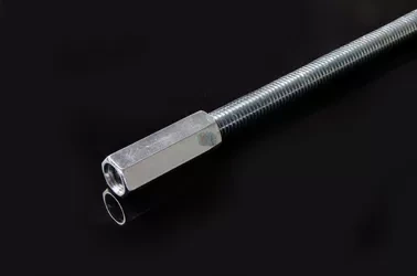 ข้อต่อเกลียวแบบเกลียว Hex Coupling Unistrut Channel แกนเกลียวพร้อมเหล็กชุบสังกะสี 1