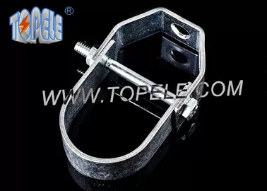 Heavy - Duty Galvanized Steel Conduit Fittings Pipe Clamp Clevis Hanger