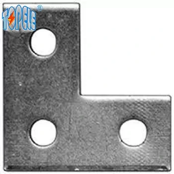Perforated 3 Hole Flat Angle Plate Galvanized Unistrut Channel 1