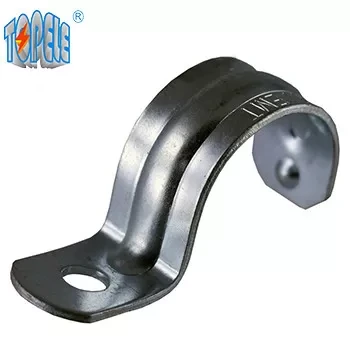 1 Inch Emt Mini Conduit Strap Zinc Plated Steel 1