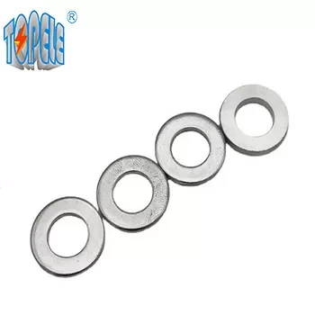 Heavy Duty Zinc Plated 45H Carbon Flat Ring Gasket 1