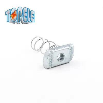 M12 Steel Galvanized Long Spring Channel Nuts 1