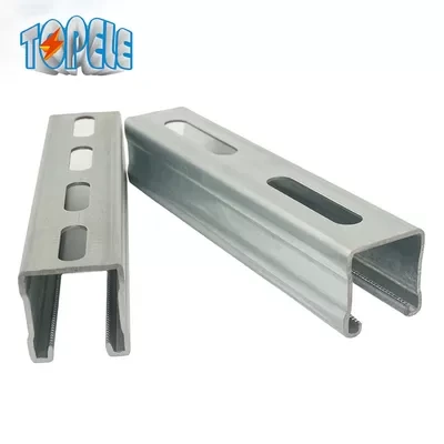 41*21mm Stainless Unistrut Slotted Channel Support System 1