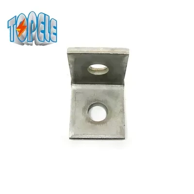 2 Hole End Angle 3mm Unistrut Channel Connectors 1