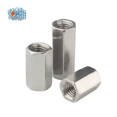 DIN Stainless Steel Hex M6 M36 Rod Coupling Nut 1