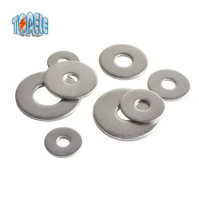 Bonded 304 M6 Stainless Steel Flat Washer 1