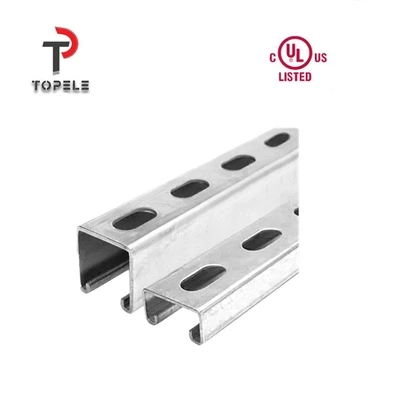 Galvanized Slotted Strut Channel Unistrut 1.5mm - 3.0mm 1