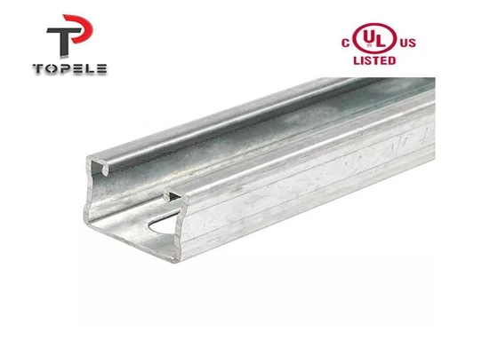 Galvanized Bline Unistrut Channel Metal For Support System 1.5mm 1