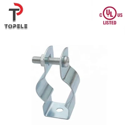 Metal Conduit Pipe Brackets Hanger Electrical Polished Suspend Steel 1