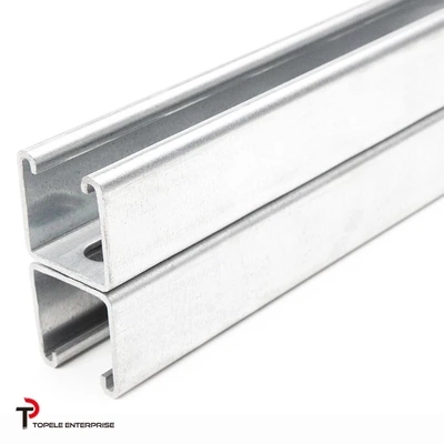 41x21mm 41x41mm  / Mild Steel Slotted Strut C Channel   And  U Channels/ 1