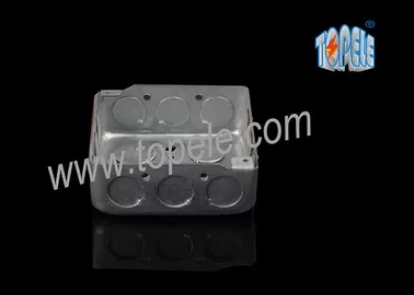 4 X 4 Square Electrical Metal Box Conduit Switch Box EMT 1 - 1 / 2 Deep 1